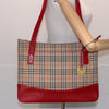 Burberry Nova Check Tote canvas check pattern