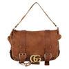 Gucci GG Marmont Laced Messenger Leather