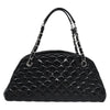 Chanel Just Mademoiselle Bag Quilted Patent