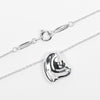 Tiffany & Co. Elsa Peretti Full Heart Necklace Silver 925