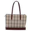 Secondhand Burberry Nova Check Tote canvas check pattern