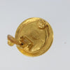 Secondhand Chanel Vintage Earring Gold Metal Jewelry