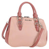 Miu Miu Madras Bowler Bag Leather