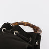 Gucci Vintage Bamboo Sling Backpack Nylon