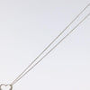 Tiffany & Co. Elsa Peretti Open Heart Pendant Necklace Sterling Silver