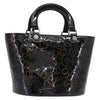 Secondhand Chanel CC No.5 Shopping Tote Perforated Patent