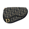 Secondhand Christian Dior Vintage Saddle Coin Purse Diorissimo