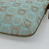 Salvatore Ferragamo Gancini Shoulder Bag Canvas