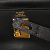 Secondhand Hermes Kelly Handbag Calf leather with hardware