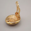 Secondhand Chanel Vintage CC Round Clip-On Earrings