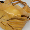 Secondhand Bvlgari Chandra Hobo Yellow Patent Leather Bags