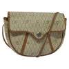 Christian Dior Vintage Honeycomb Shoulder Bag Canvas