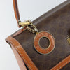 Celine Triomphe vintage handbag Macadam canvas