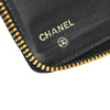Chanel CC Logo Zip Around Wallet Patent
