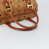 Secondhand MCM Visetos logogramme Handbag Canvas and