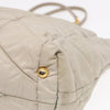 Prada Chain Front Zip Tote Quilted Tessuto