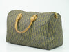 Christian Dior Vintage Trotter Boston Bag Canvas