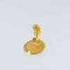 Secondhand Chanel Vintage Earring Gold Metal Jewelry