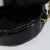 Secondhand Chanel Vintage Camellia Round Evening Bag Lambskin and