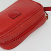 Secondhand Celine Shoulder Bag Red Leather Bags