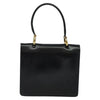 Secondhand Celine Gancini Handbag Black Leather Bags