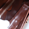 Secondhand Celine Circle logo Brown Leather Bags