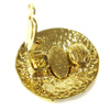Chanel CC Button Clip-On Earrings Metal