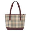 Secondhand Burberry Nova Check Tote canvas check pattern