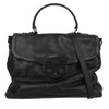 Prada Convertible Pushlock Flap Satchel City Calfskin
