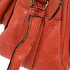 Secondhand Chloe Paraty Handbag Red Leather Bags