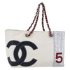 Secondhand Chanel No.5 Tote Canvas and