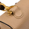 Gucci Vintage Convertible Bamboo Top Handle Bag Leather