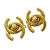 Chanel CC Turnlock Clip-On Earrings Metal