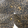 Fendi Vintage FF Handle Tote Leopard Print Jacquard