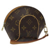 Louis Vuitton Ellipse Wristlet Clutch Monogram Canvas