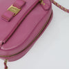 Salvatore Ferragamo Vara Chain Flap Shoulder Bag Leather