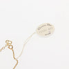 Secondhand Christian Dior Vintage CD Heart Pendant Necklace