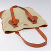 Prada Vintage Handbag Canvas and Leather