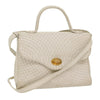 Secondhand Bally Handbag White Leather Bags