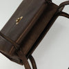Salvatore Ferragamo Gancini Shoulder Bag Leather