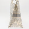 Christian Dior Book Tote Embroidered Canvas