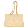 Chanel Grand Shopping Tote Quilted Patent