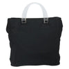 Prada Resin Handle Tote Tessuto