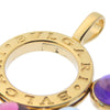 Secondhand Bvlgari Allegra Round Pendant 18 yellow gold Color multicolor