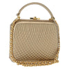 Secondhand Bally Vintage Handbag Gold Leather Bags
