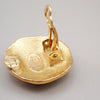 Secondhand Chanel Vintage CC Round Clip-On Earrings
