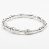 Tiffany & Co. Bamboo Bangle Bracelet Sterling Silver