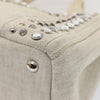 Secondhand Prada Canapa Tote Rhinestone Embellished