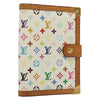 Secondhand Louis Vuitton Agenda Cover Canvas Multicolor