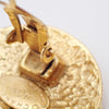 Chanel Vintage Round CC Clip-On Earrings Metal